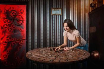 la table magique | Steampunk Sherlock